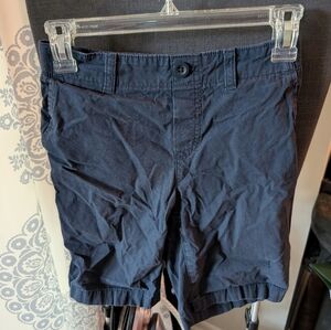 Lands' End Navy Uniform Shorts